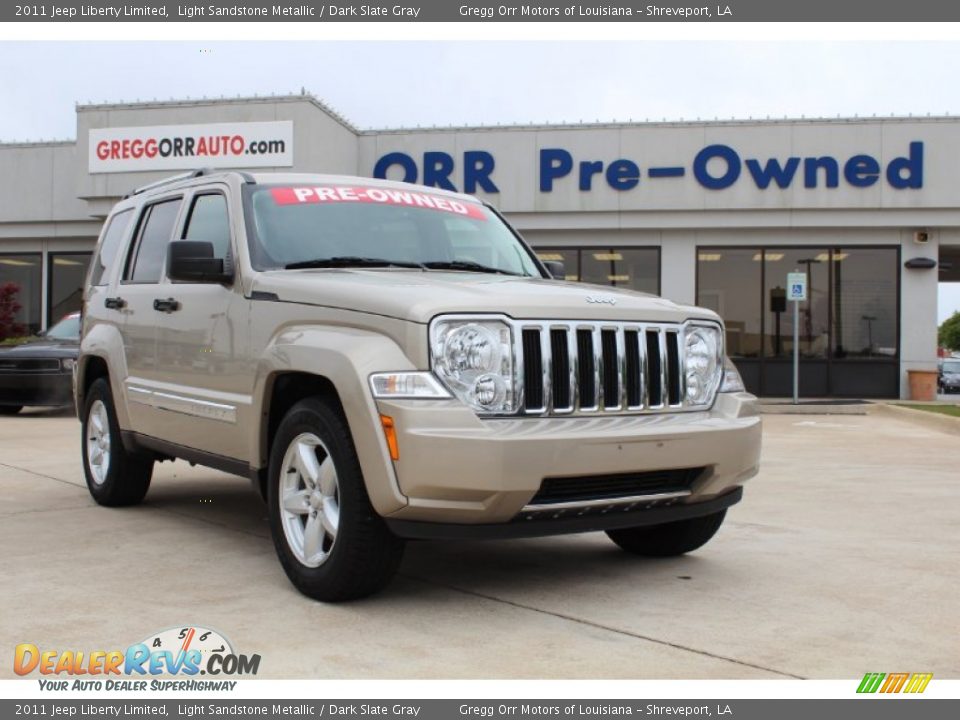 2011 Jeep Liberty Limited Light Sandstone Metallic / Dark Slate Gray Photo #1