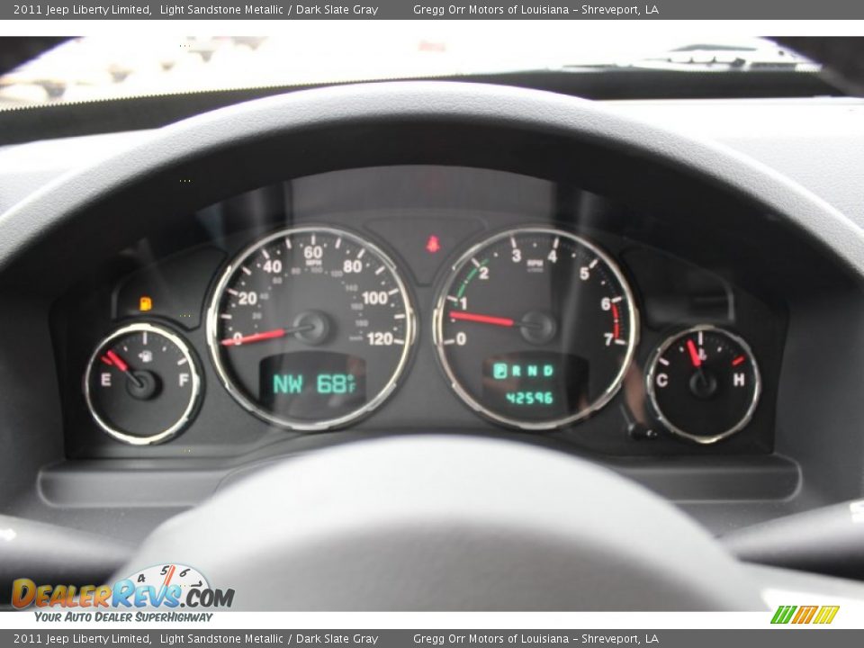 2011 Jeep Liberty Limited Light Sandstone Metallic / Dark Slate Gray Photo #13