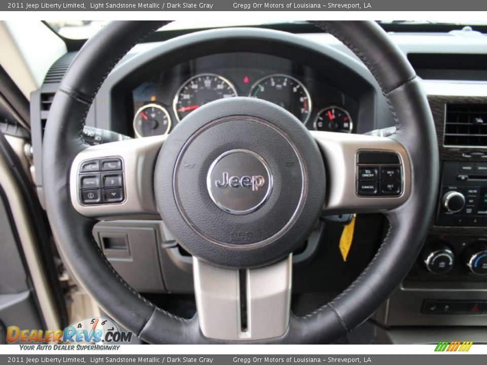 2011 Jeep Liberty Limited Light Sandstone Metallic / Dark Slate Gray Photo #14