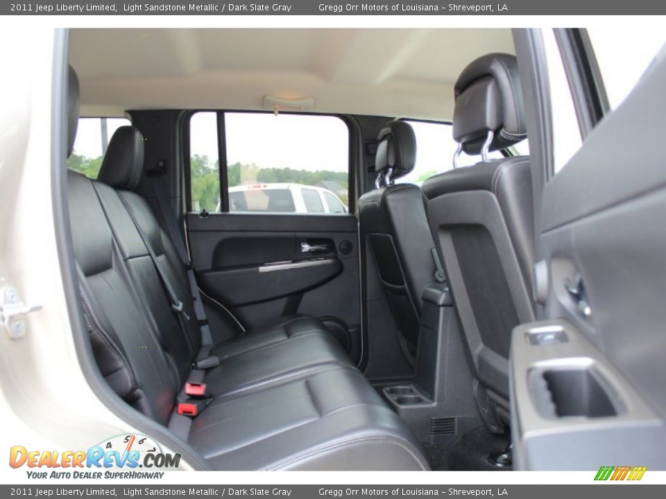 2011 Jeep Liberty Limited Light Sandstone Metallic / Dark Slate Gray Photo #22