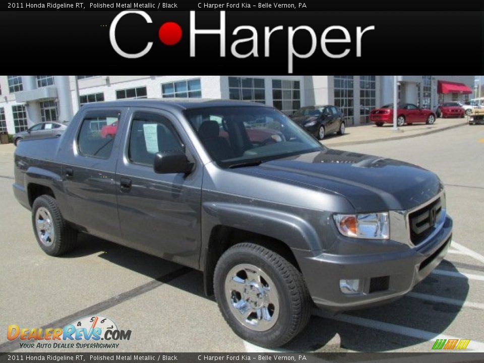 2011 Honda Ridgeline RT Polished Metal Metallic / Black Photo #1