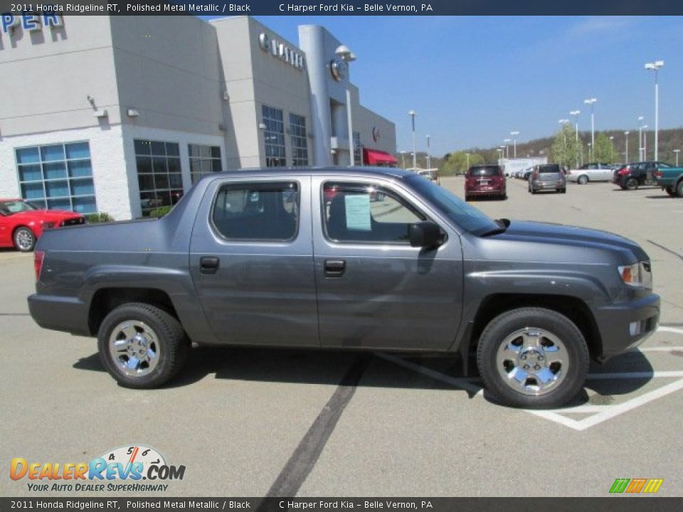 Polished Metal Metallic 2011 Honda Ridgeline RT Photo #2
