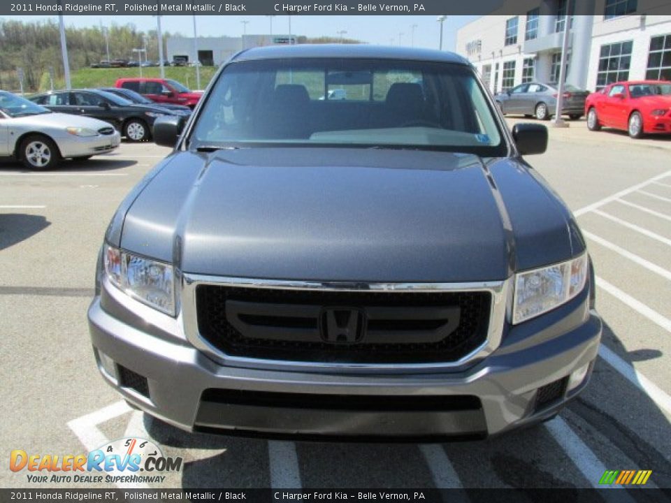 2011 Honda Ridgeline RT Polished Metal Metallic / Black Photo #4