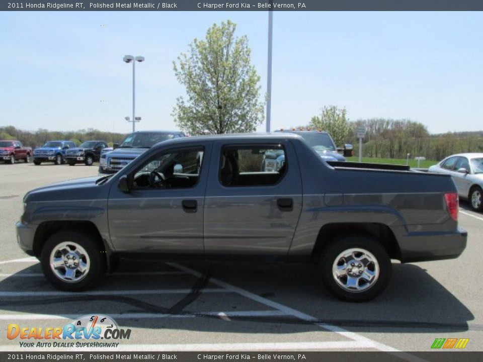2011 Honda Ridgeline RT Polished Metal Metallic / Black Photo #6