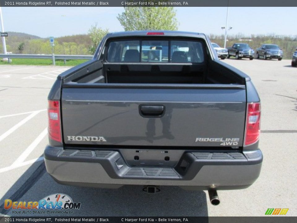 2011 Honda Ridgeline RT Polished Metal Metallic / Black Photo #8