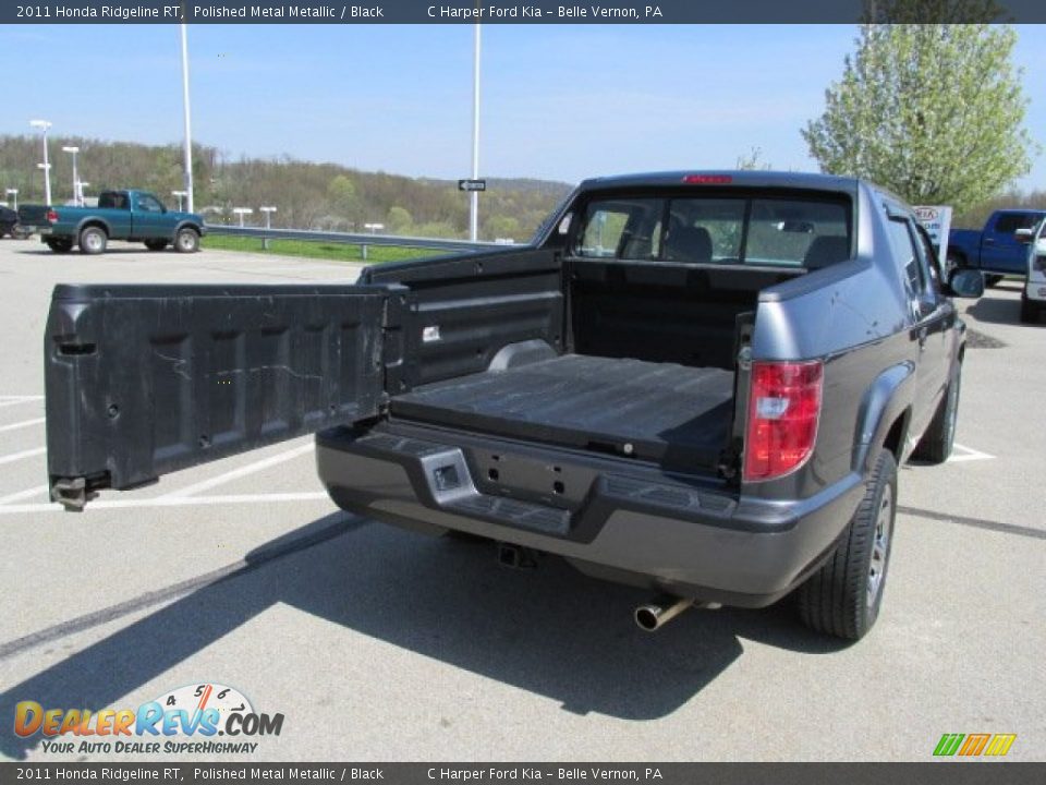 2011 Honda Ridgeline RT Polished Metal Metallic / Black Photo #12
