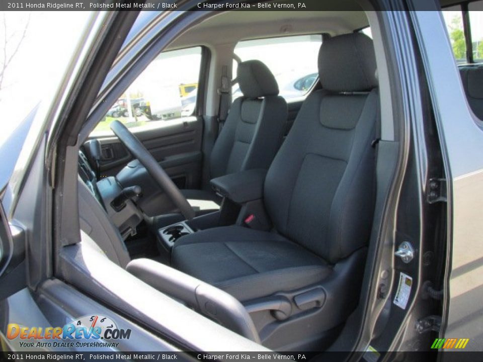 2011 Honda Ridgeline RT Polished Metal Metallic / Black Photo #15