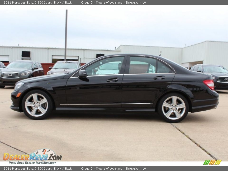 2011 Mercedes-Benz C 300 Sport Black / Black Photo #5