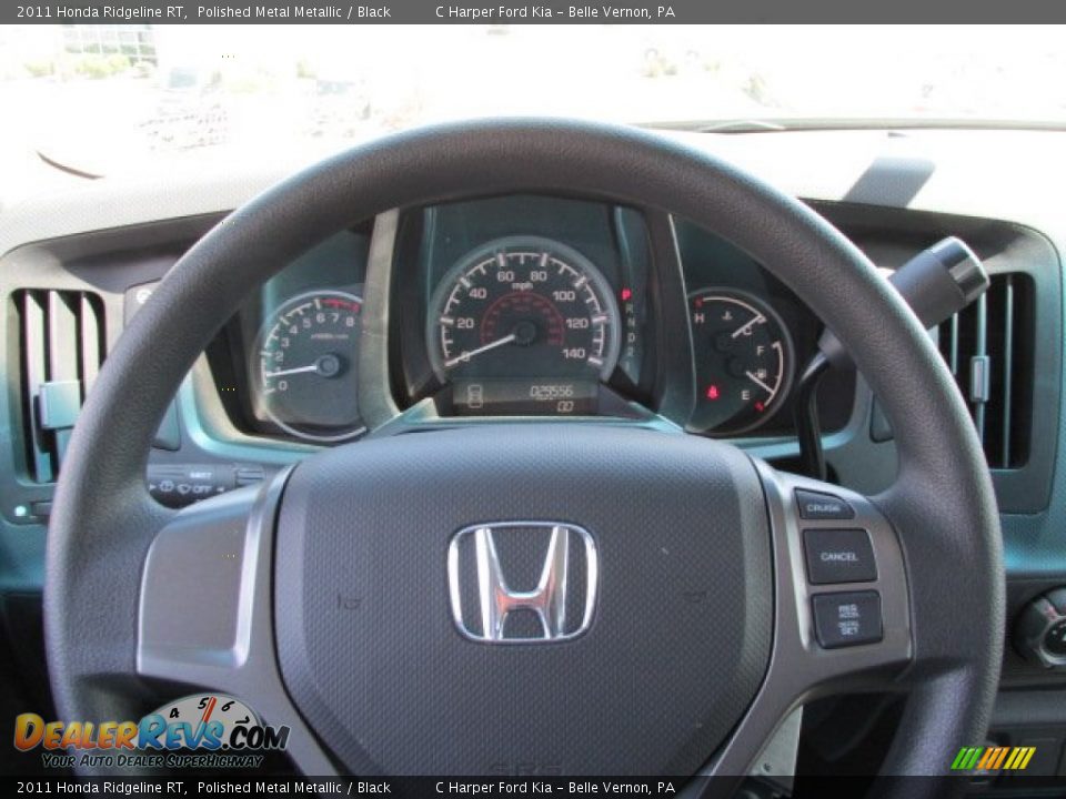 2011 Honda Ridgeline RT Polished Metal Metallic / Black Photo #19