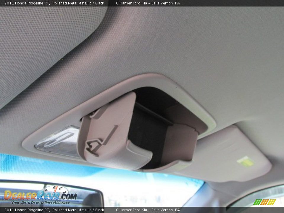 2011 Honda Ridgeline RT Polished Metal Metallic / Black Photo #20