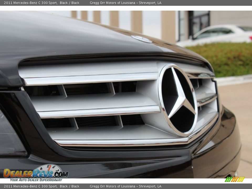 2011 Mercedes-Benz C 300 Sport Black / Black Photo #9