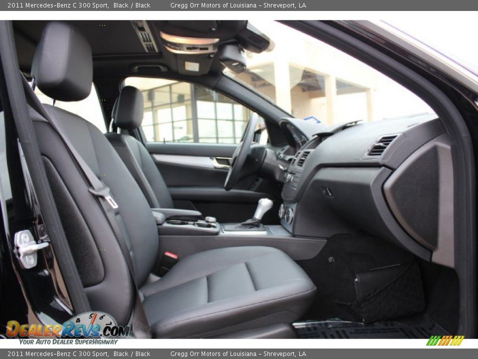 2011 Mercedes-Benz C 300 Sport Black / Black Photo #18