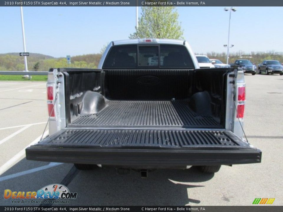 2010 Ford F150 STX SuperCab 4x4 Ingot Silver Metallic / Medium Stone Photo #9
