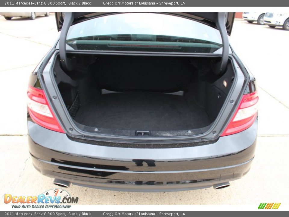 2011 Mercedes-Benz C 300 Sport Black / Black Photo #23