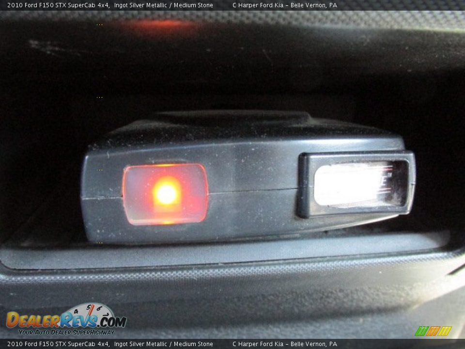 2010 Ford F150 STX SuperCab 4x4 Ingot Silver Metallic / Medium Stone Photo #19