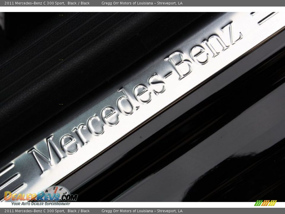 2011 Mercedes-Benz C 300 Sport Black / Black Photo #30