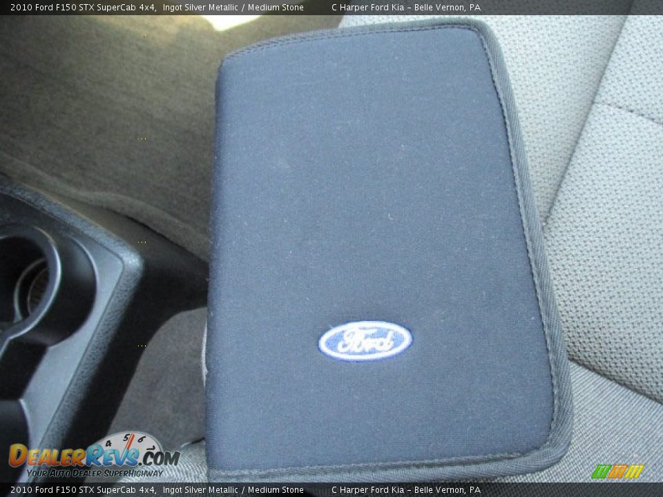 2010 Ford F150 STX SuperCab 4x4 Ingot Silver Metallic / Medium Stone Photo #23