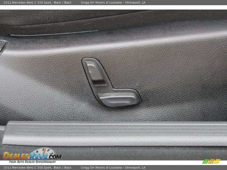 2011 Mercedes-Benz C 300 Sport Black / Black Photo #34