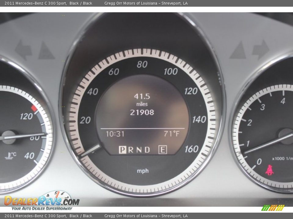 2011 Mercedes-Benz C 300 Sport Black / Black Photo #35