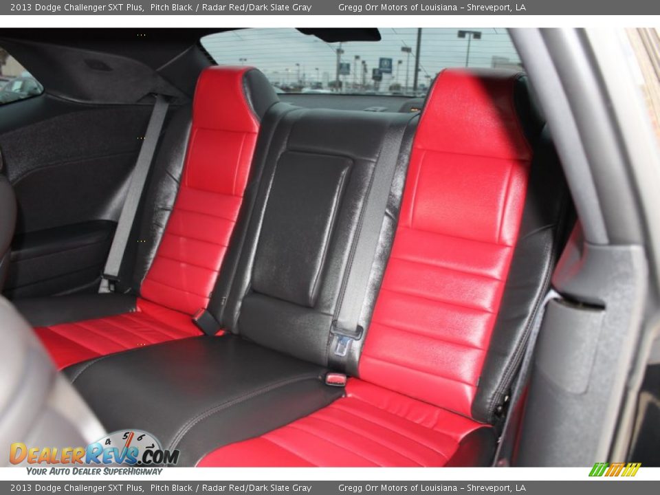 Rear Seat of 2013 Dodge Challenger SXT Plus Photo #20