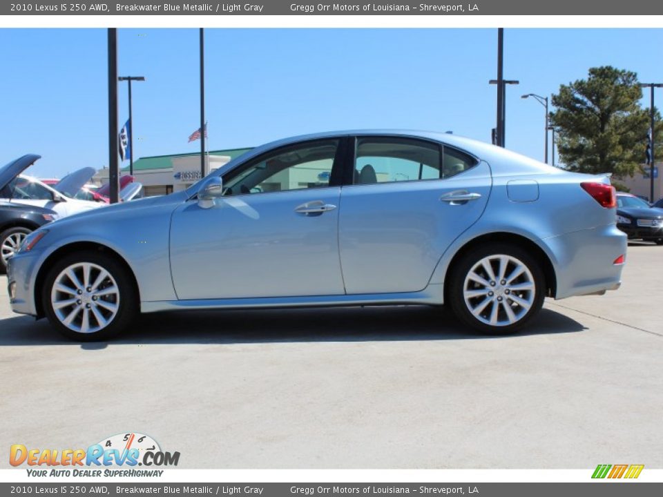 Breakwater Blue Metallic 2010 Lexus IS 250 AWD Photo #5