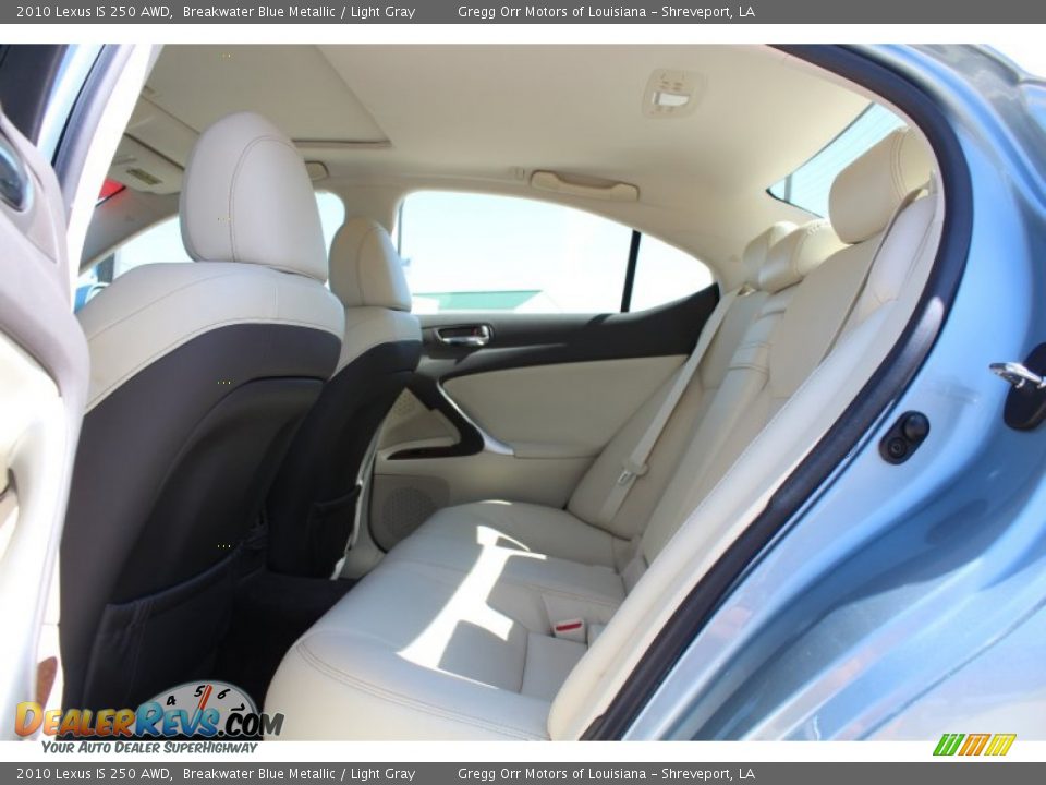 Rear Seat of 2010 Lexus IS 250 AWD Photo #19