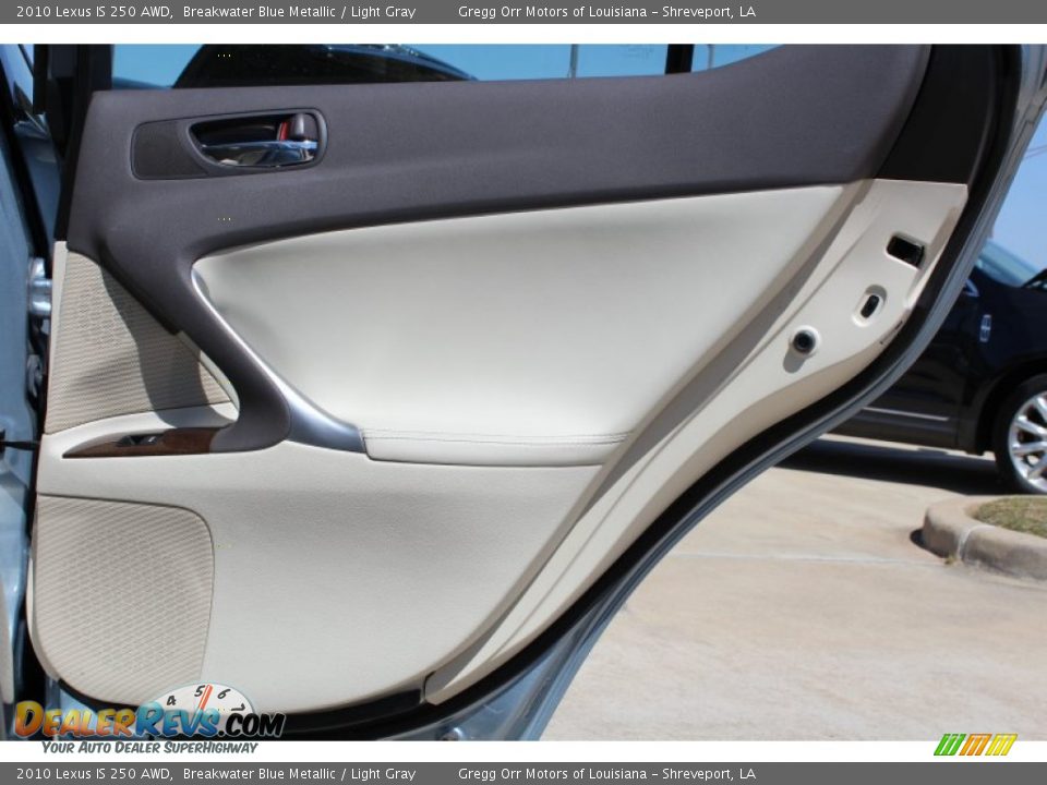 Door Panel of 2010 Lexus IS 250 AWD Photo #20