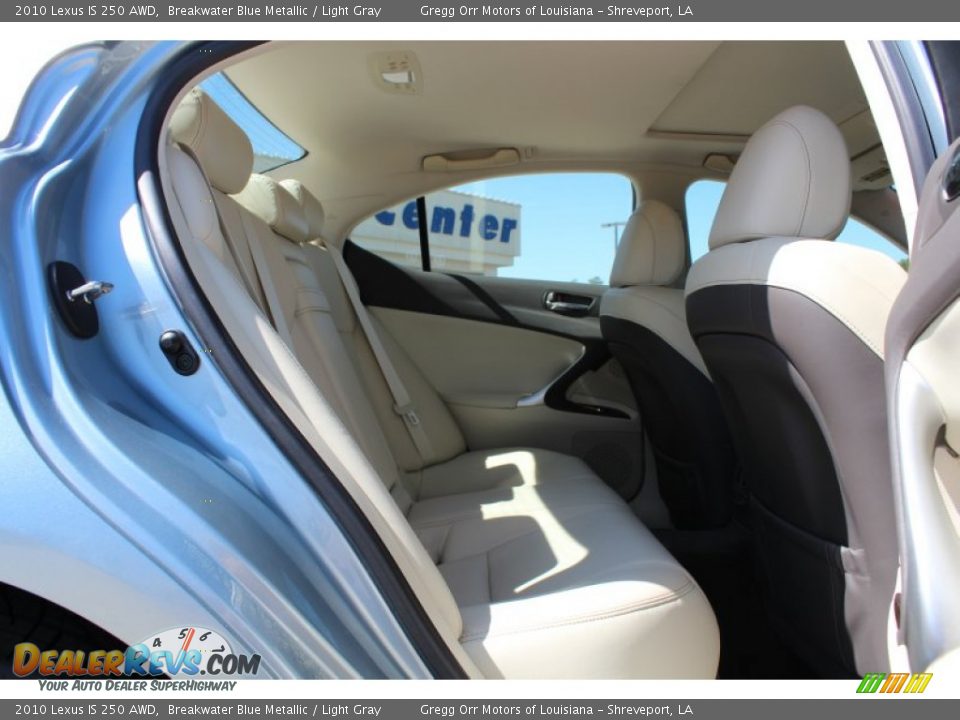 2010 Lexus IS 250 AWD Breakwater Blue Metallic / Light Gray Photo #21