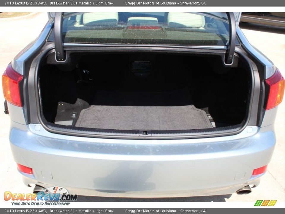 2010 Lexus IS 250 AWD Trunk Photo #22
