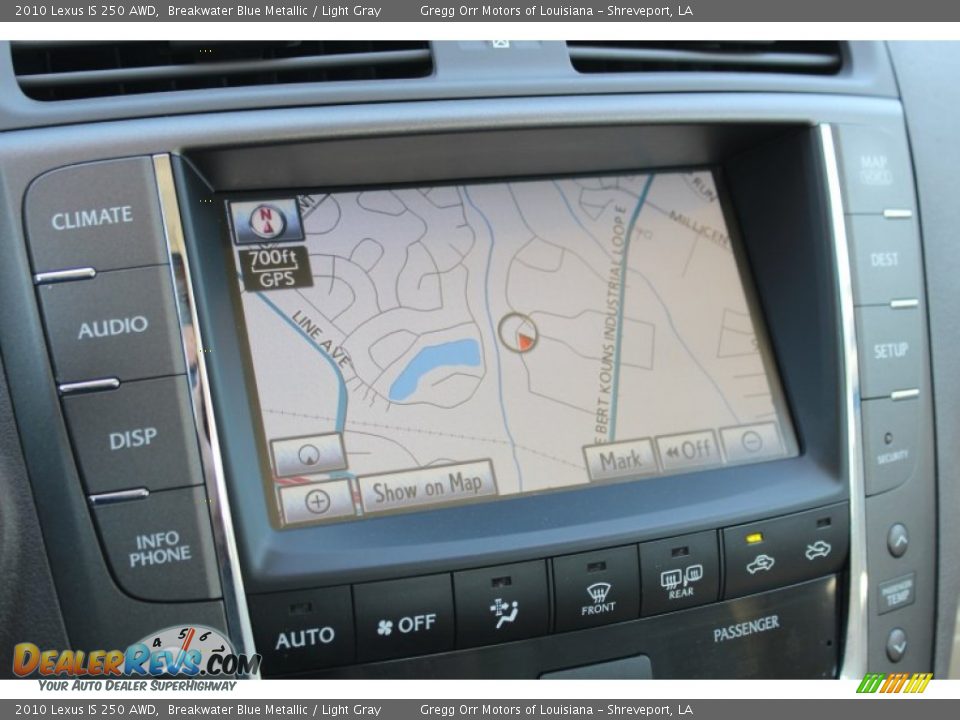 Navigation of 2010 Lexus IS 250 AWD Photo #25