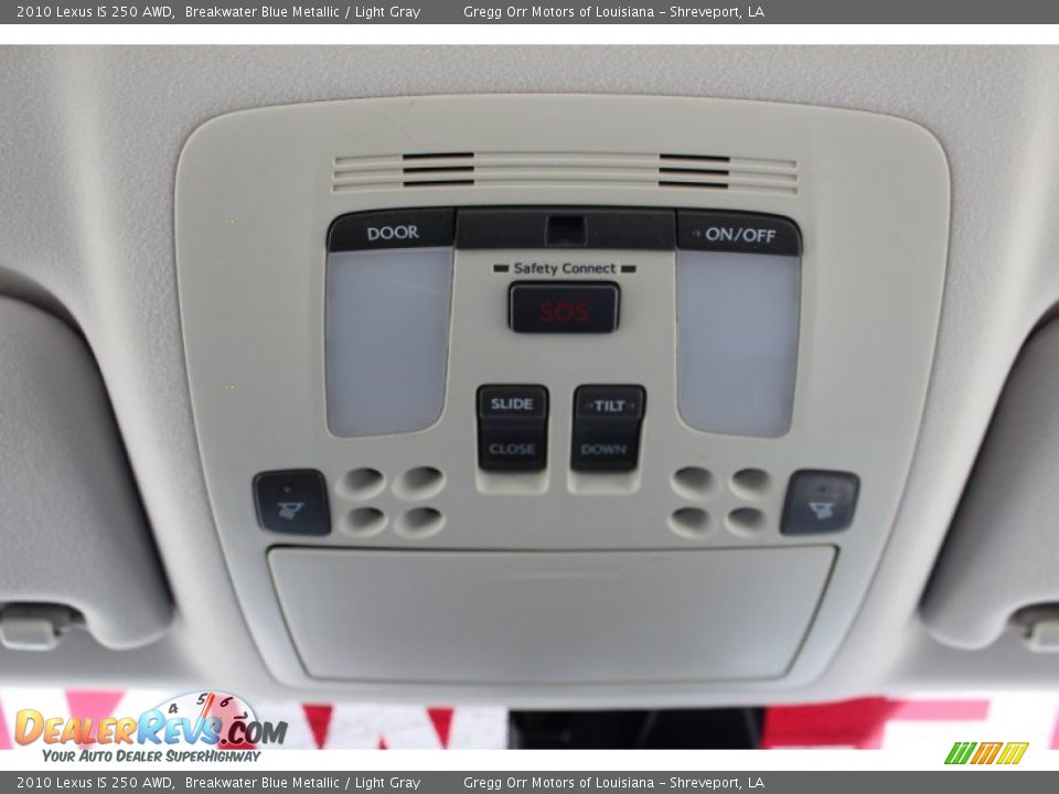 Controls of 2010 Lexus IS 250 AWD Photo #28