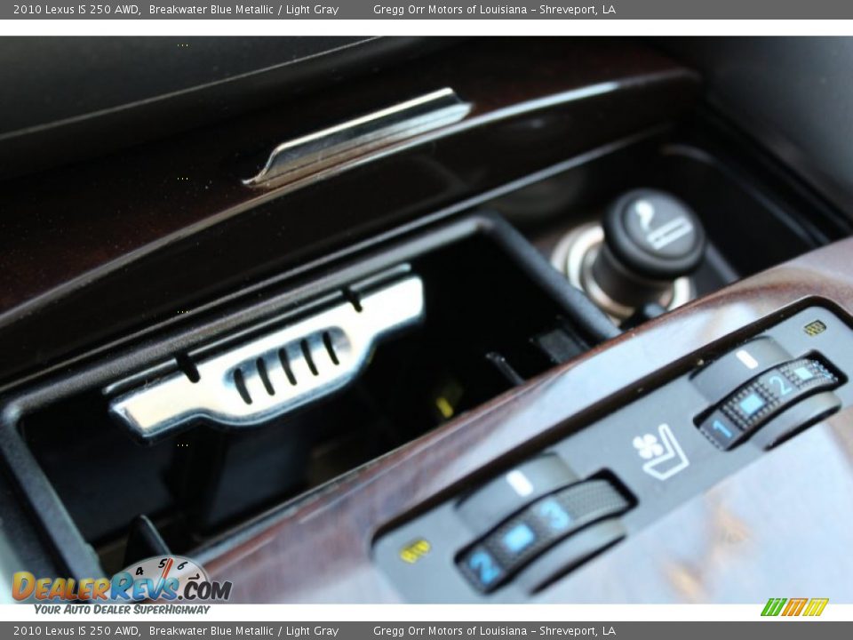 2010 Lexus IS 250 AWD Breakwater Blue Metallic / Light Gray Photo #31
