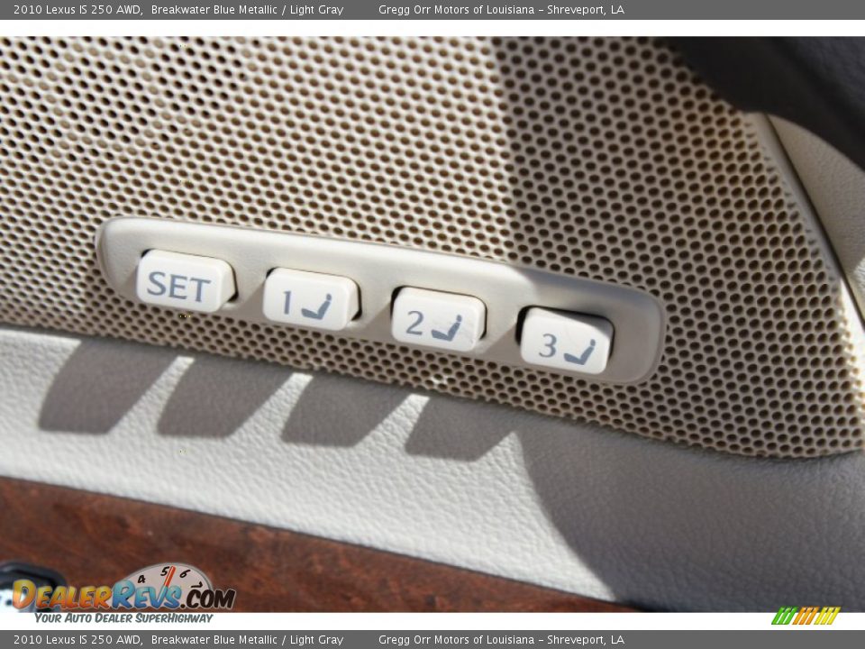 Controls of 2010 Lexus IS 250 AWD Photo #36