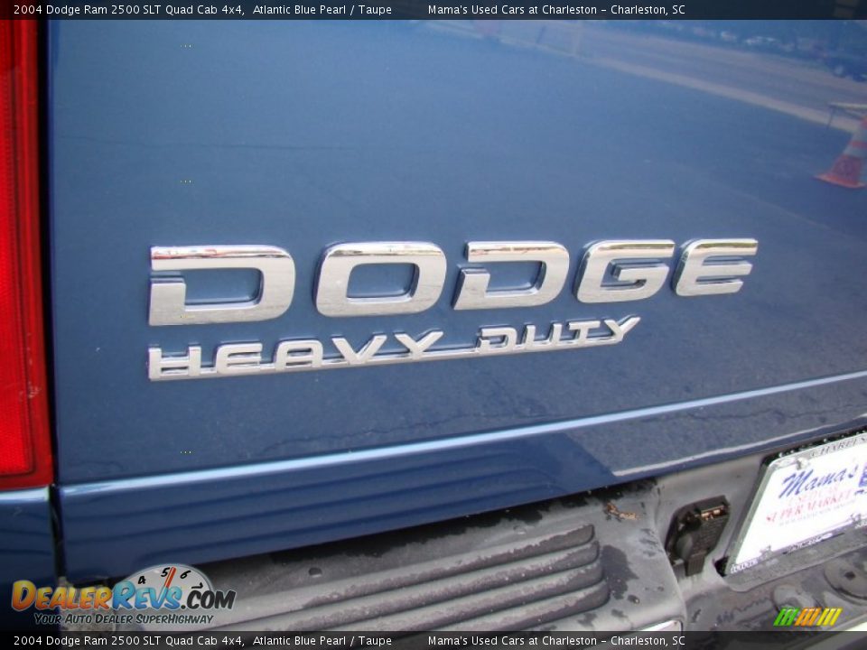 2004 Dodge Ram 2500 SLT Quad Cab 4x4 Atlantic Blue Pearl / Taupe Photo #30