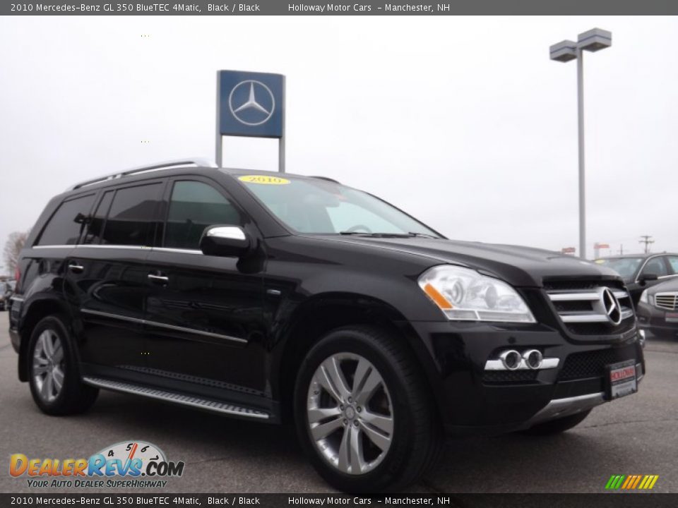 2010 Mercedes-Benz GL 350 BlueTEC 4Matic Black / Black Photo #3