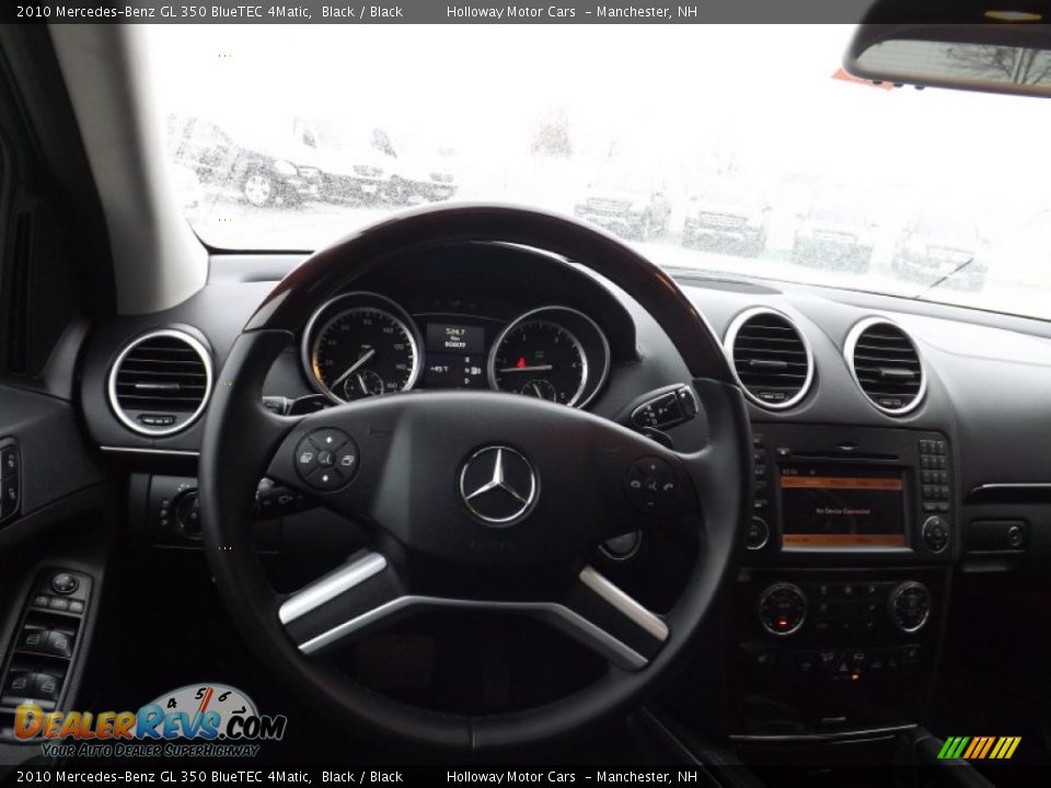 2010 Mercedes-Benz GL 350 BlueTEC 4Matic Black / Black Photo #10