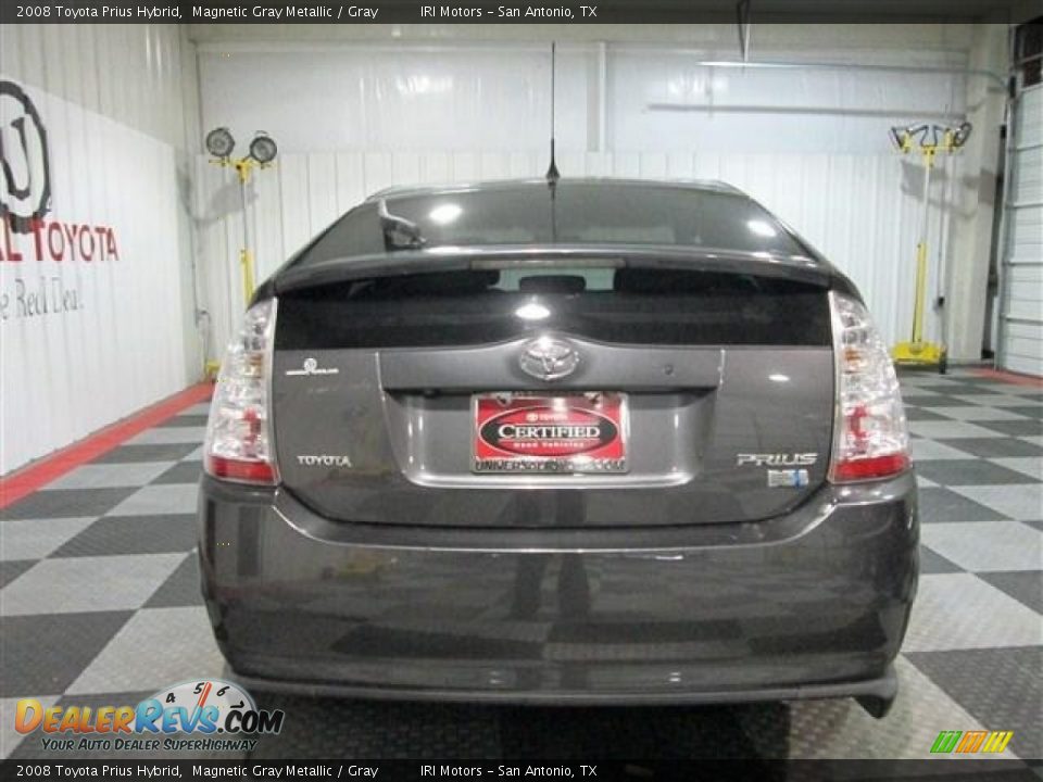 2008 Toyota Prius Hybrid Magnetic Gray Metallic / Gray Photo #6
