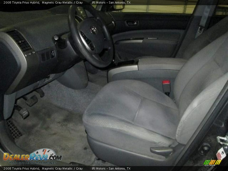2008 Toyota Prius Hybrid Magnetic Gray Metallic / Gray Photo #10