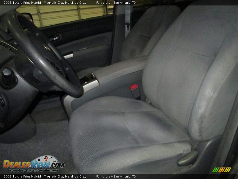 2008 Toyota Prius Hybrid Magnetic Gray Metallic / Gray Photo #11