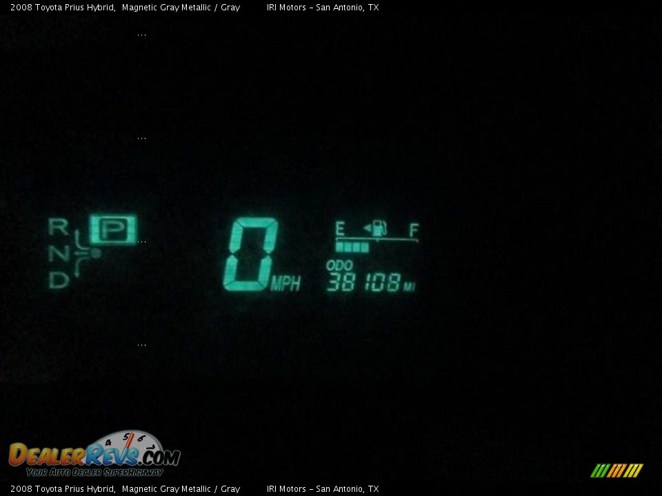 2008 Toyota Prius Hybrid Magnetic Gray Metallic / Gray Photo #12