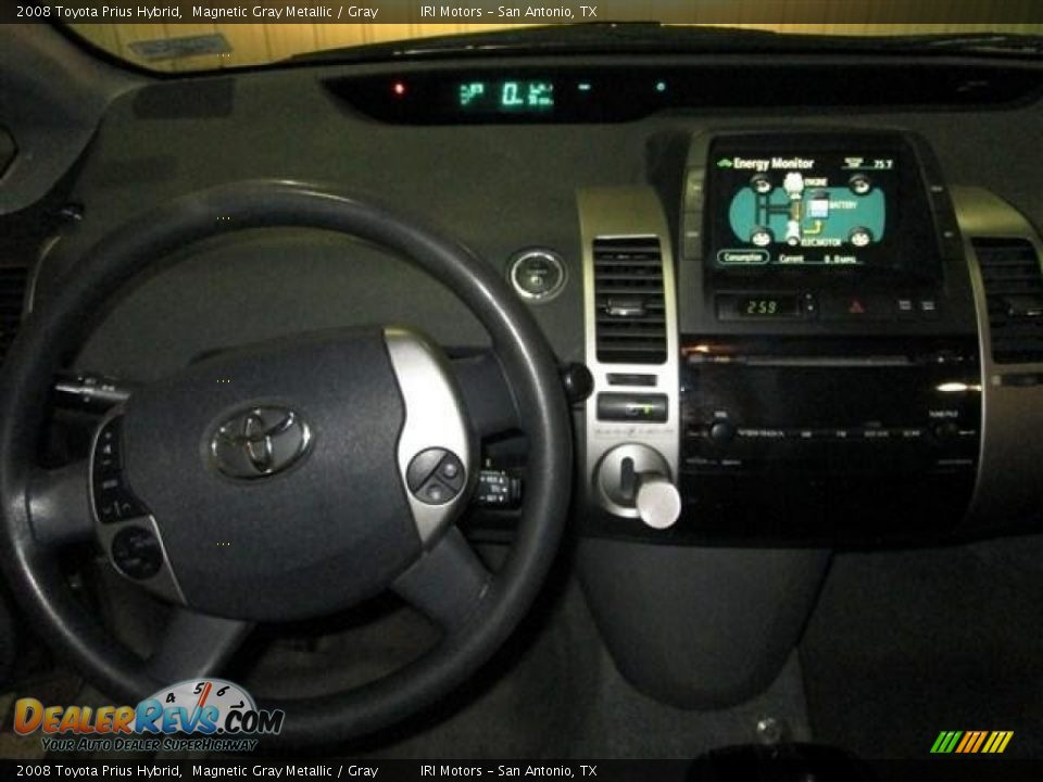 2008 Toyota Prius Hybrid Magnetic Gray Metallic / Gray Photo #13