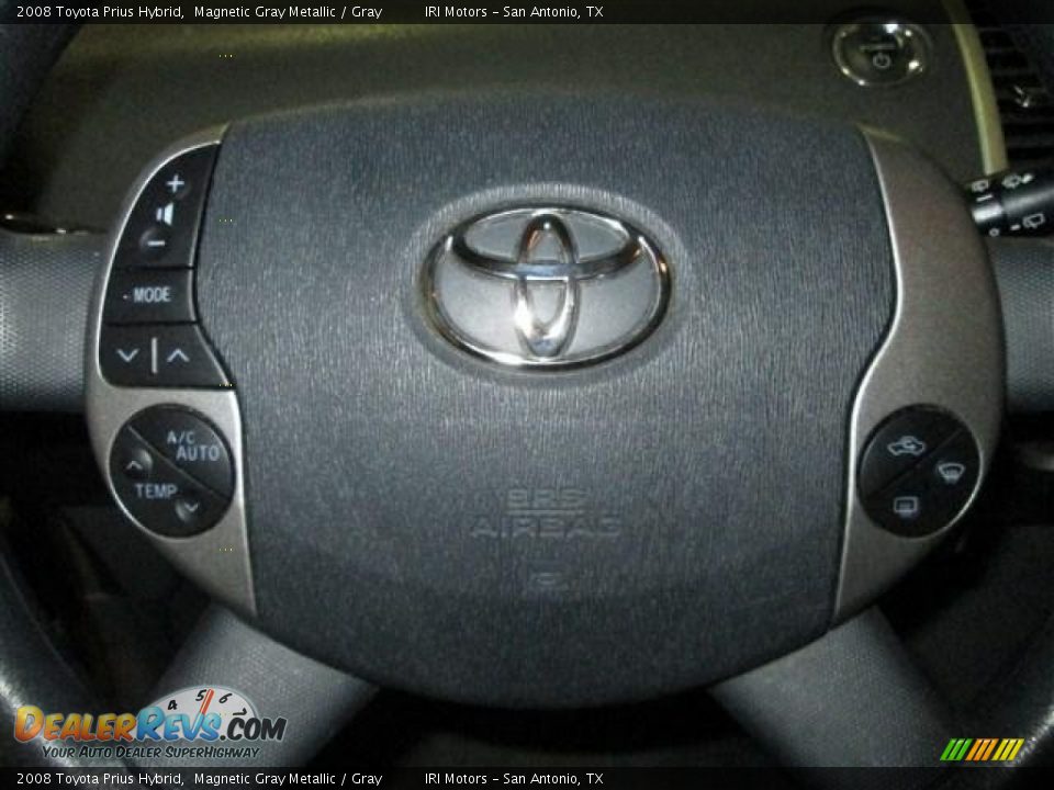 2008 Toyota Prius Hybrid Magnetic Gray Metallic / Gray Photo #15