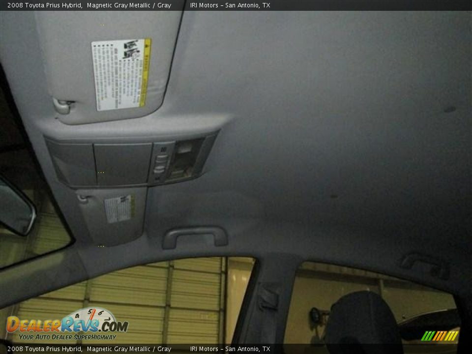 2008 Toyota Prius Hybrid Magnetic Gray Metallic / Gray Photo #16