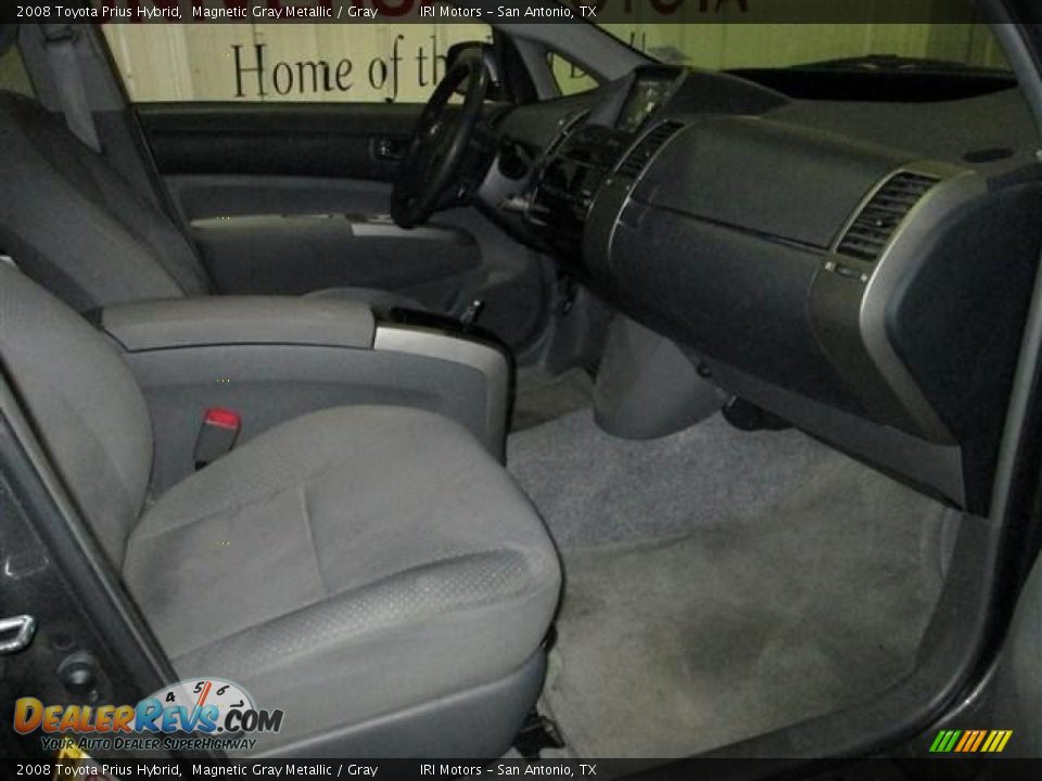 2008 Toyota Prius Hybrid Magnetic Gray Metallic / Gray Photo #17