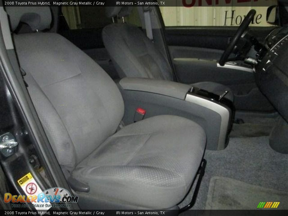 2008 Toyota Prius Hybrid Magnetic Gray Metallic / Gray Photo #18