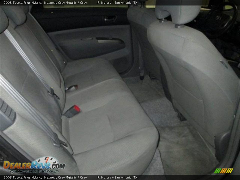 2008 Toyota Prius Hybrid Magnetic Gray Metallic / Gray Photo #19