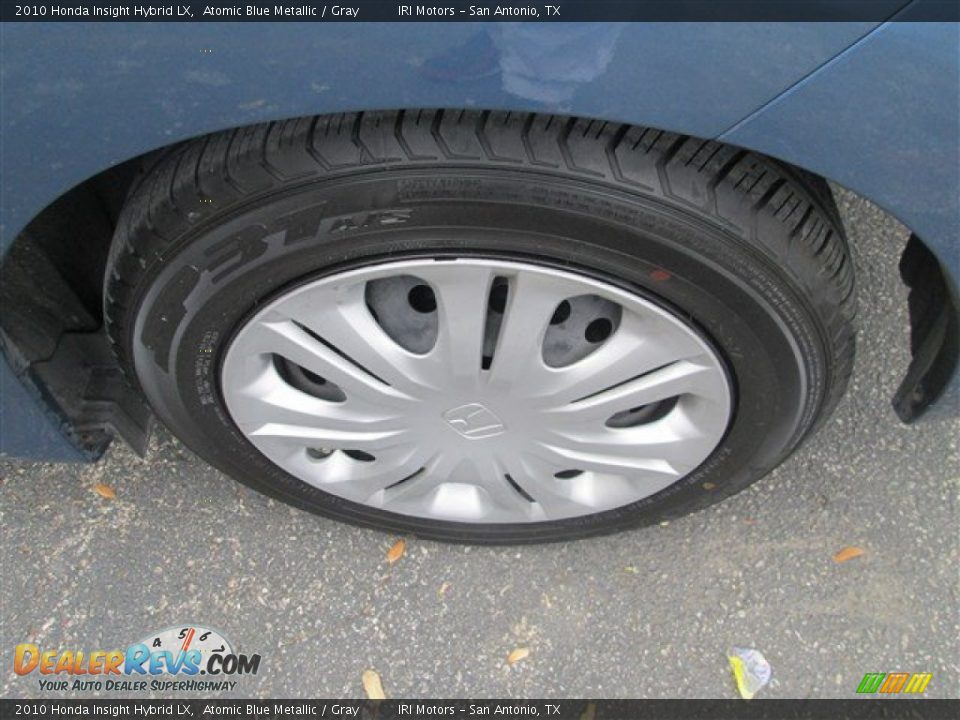 2010 Honda Insight Hybrid LX Atomic Blue Metallic / Gray Photo #8