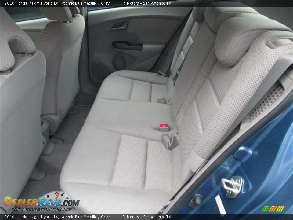 2010 Honda Insight Hybrid LX Atomic Blue Metallic / Gray Photo #12