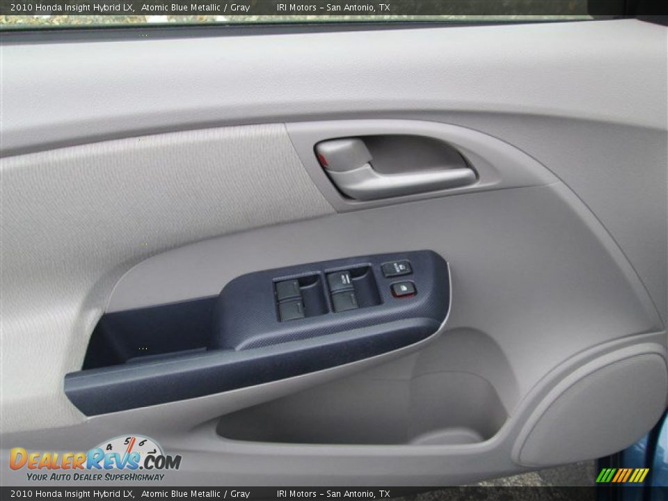 2010 Honda Insight Hybrid LX Atomic Blue Metallic / Gray Photo #15