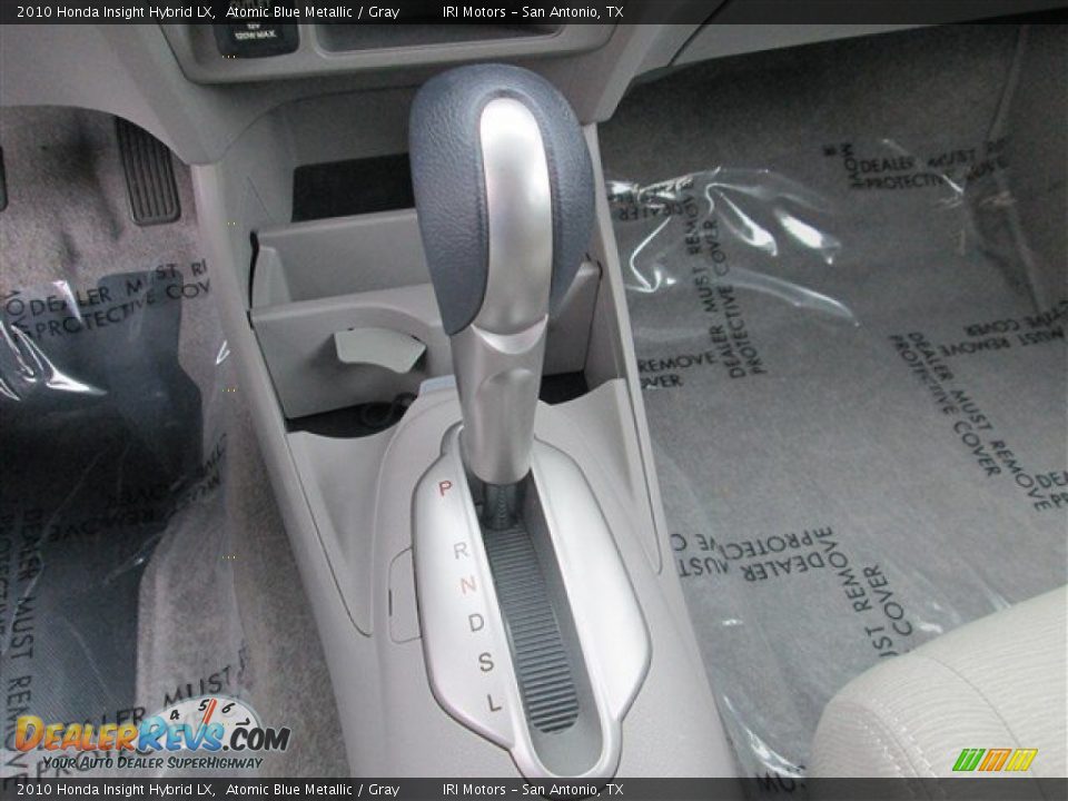 2010 Honda Insight Hybrid LX Atomic Blue Metallic / Gray Photo #20